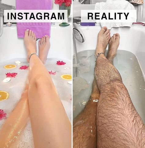 Woman Mocks Social Media And Shows The Reality Behind Those Perfect Instagram Photos (30 New Pics) Text Tutorial, Instagram Vs Reality, Two Kinds Of People, Custom Socks, Pitch Perfect, Photo Series, Perfect Life, Perfect Image, Celebrity Couples