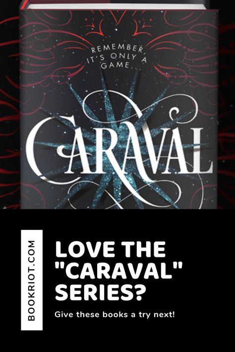 Love Stephanie Garber's magical series "Caraval?" Here are some great books to read next.   book lists | YA book lists | Books like Caraval | Fantasy YA books Books Like Caraval, Caraval Fanart, Caraval Trilogy, Caraval Series, Caraval Book, What To Read Next, Reading List Challenge, Stephanie Garber, Book Obsession