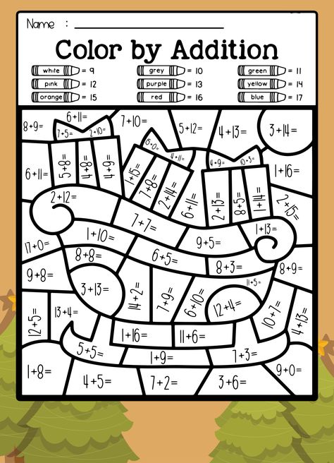 Printable Christmas Activities Kids Multiplication Coloring Worksheets, Christmas Color By Number, Christmas Math Worksheets, Math Coloring Worksheets, Holiday Worksheets, Adding And Subtracting Fractions, 3rd Grade Math Worksheets, Coloring Worksheets, Summer Math