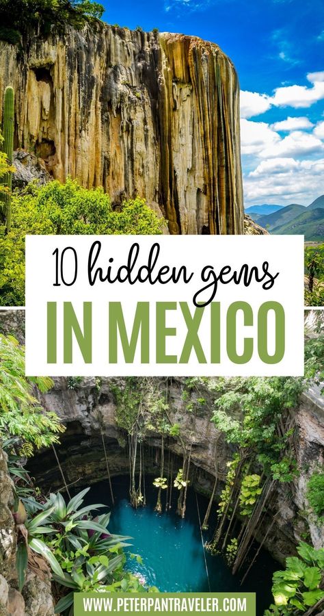 10 Hidden Gems in Mexico. If you’re looking for a trip to Mexico that is exciting, different, and full of new experiences, you’ve come to the right place. Check out this Mexico’s best-kept secrets; the 10 best places off the beaten path. Mexico Hidden Gems | Mexico Travel Destinations | Secret Spots in Mexico | Secret Places to Visit in Mexico | Mexico Travel | Vacations In Mexico, Off The Beaten Path Mexico, Oaxaca Hidden Gems, New Mexico Travel Beautiful Places, Mexico Vacation Ideas, Mexico Must See, Best Vacation Spots In Mexico, Places To Visit In New Mexico, Secret Travel Destinations