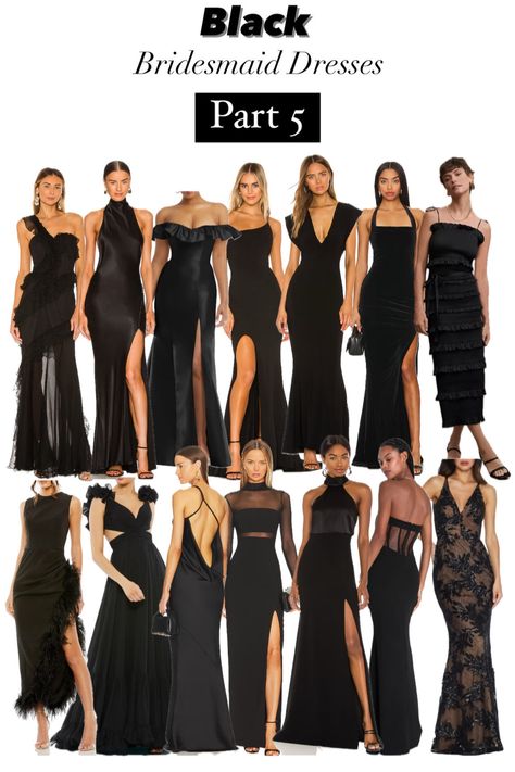 Andie Gown in Black curated on LTK Bridesmaid Inspo Dress Ideas, Black Bridesmaids Dresses Mismatched, Mismatch Black Bridesmaids Dresses, Black Mismatched Bridesmaid Dresses, Mismatched Black Bridesmaid Dresses, Black Bridesmaid Dresses Fall, Black Bridesmaid Dresses Mismatched, Black Bridesmaid Dress Mismatched, Short Black Bridesmaid Dresses