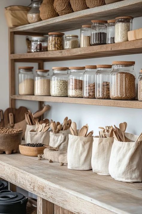 Transform your kitchen into a zero-waste space with these stylish and eco-friendly tips! From reusable containers to composting, these ideas will help you reduce waste while keeping your kitchen functional and beautiful. 🧴✨ #ZeroWasteKitchen #EcoFriendlyLiving #SustainableHomeTips #GreenLiving #KitchenMakeover Zero Waste Kitchen Aesthetic, Eco Friendly Lifestyle Aesthetic, Bulk Store Zero Waste, Eco Home Decor, Sustainable Apartment Living, Less Waste Living, Non Toxic Living Aesthetic, Non Toxic Aesthetic, Eco Friendly Living Aesthetic