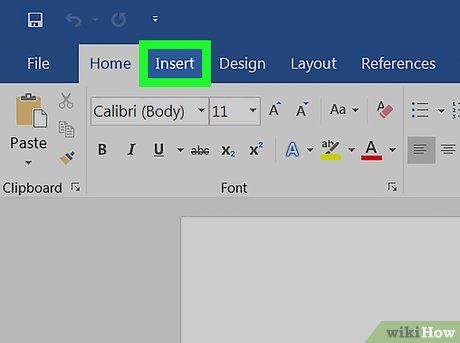 3 Ways to Insert a Line in Word - wikiHow Word App, Open Word, Microsoft Word Document, Word Document, Word File, Add Text, A Word, Microsoft Word, The Line