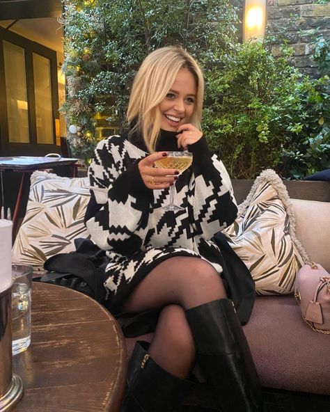 Emily Atack, Celebrity Boots, Women Legs, Tis The Season, Jennifer Lopez, Hosiery, Heeled Boots, Bell Sleeve Top, Tights