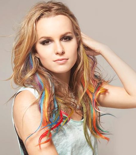 hair colors Bridgit Mendler, Hair Streaks, Edgy Hair, Hair Color Dark, Mermaid Hair, Rainbow Hair, Grunge Hair, Crazy Hair, Celebrity Hairstyles