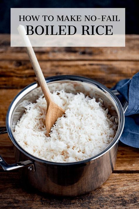 Essen, Couscous, How To Boil Rice On Stove, Perfect Rice How To Cook, Boiled Rice Recipes, Stove Top Rice, Stovetop Rice, Boil Rice, Kitchen Sanctuary