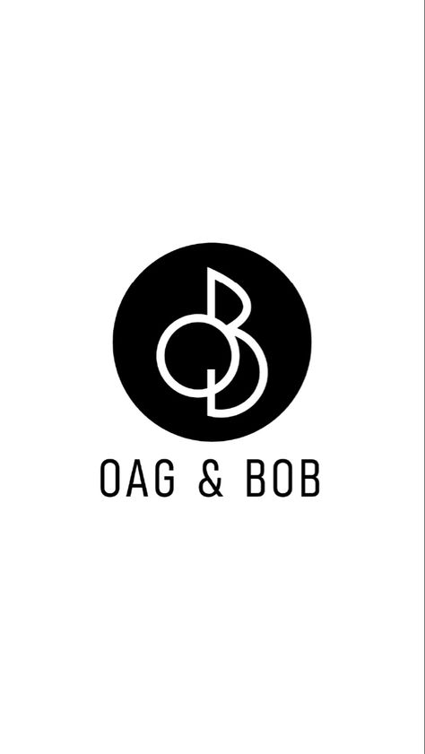 OAG & BOB - headphone company logo design. Company Logo Design, Company Logo, Logo Design, ? Logo, Design