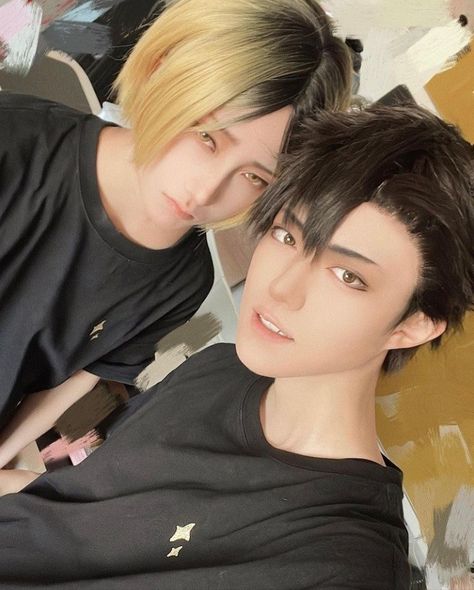 Kuroo Cosplay, Kenma And Kuroo, Kenma Cosplay, Tetsurō Kuroo, Haikyuu Cosplay, Anime Haikyuu, Photography Club, Kenma Kozume, Haikyuu 3