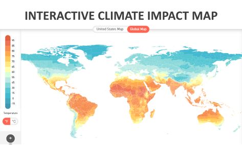 Love Free Software - Interactive Climate Change #Map to Visualize Climate Impact: This article covers an interactive climate… - View More Climate Map, Global Map, Climate Zones, United States Map, Love Free, Rare Breed, Free Software, Interactive Map, State Map