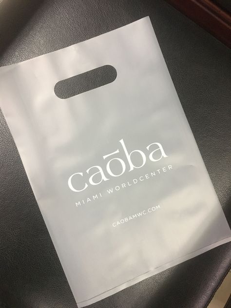 Caoba Frosty Poly Shopping Bag Poly Bag Design, Shopping Bag Design Packaging, Polybag Design, Plastic Shopping Bag, Retail Shopping Bags, Desain Merek, Branded Shopping Bags, Shopping Bag Design, Logo Online Shop