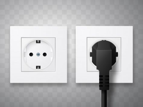 Diesel Industry, Flat Icons Set, Industry Logo, Power Socket, Isometric Illustration, Access Control System, School Posters, Power Plug, Wall Outlets