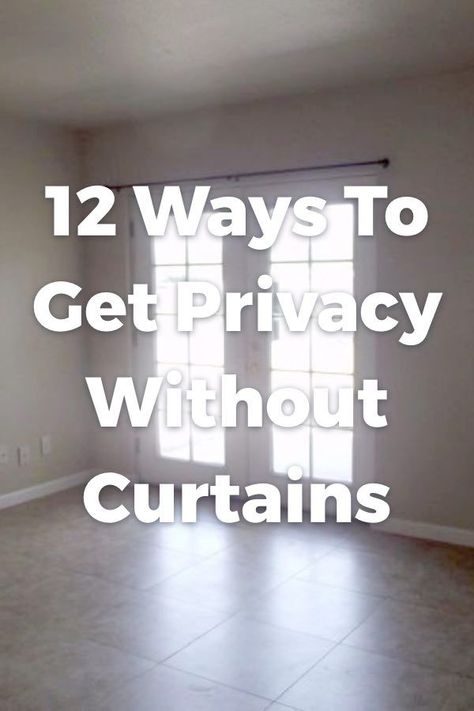 Privacy Without Curtains, Window Coverings Diy, Sliding Glass Door Window, Door Window Covering, Door Window Treatments, Diy Window Treatments, Door Coverings, Window Treatments Living Room, Privacy Curtains