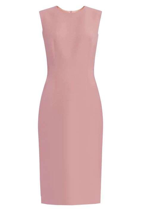 Aspen blue Basic Sheath Dress, A must have in every closet, a basic, timeless dress that can be worn day or night. Wear it as it is or accessorize it, sleeveless, boat neckline, High quality Italian novelty fabric, Fully lined with light weight fabric, Knee length dress, Invisible zipper in the back, Made in the USA, Ships within 3-5 business days, 3/4 sleeves, boat neckline, High quality Italian novelty fabric, Fully lined with light weight fabric, Knee length dress, basic dress, work wear, bas Old Rose Dress, High Neck Long Dress, Styling Skirts, Rose Pink Dress, Beautiful Wardrobe, Holy Chic, Business Suits, Dusty Rose Dress, Professional Wear