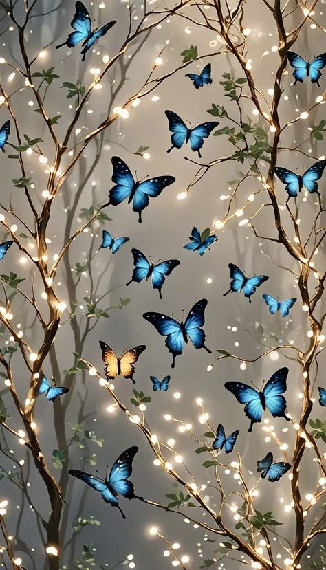 Blue Butterflies, Butterflies, Blue