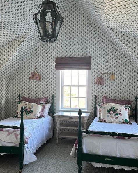 KATIE ROSENFELD & COMPANY on Instagram: "Different Rhode Island beauty installs tomorrow can’t wait to share! This one hasn’t been photographed, so snaps are all I’ve got. 🌺" Katie Rosenfeld, Kids Bedroom Inspiration, Attic Rooms, Rhode Island, Bedroom Inspirations, Kids Bedroom, Lanterns, Kids Room, To Share