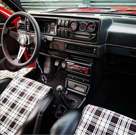 240z Datsun, Jetta Mk1, Golf Gti Mk1, Mk1 Caddy, Car Interior Upholstery, Volkswagen Golf Mk1, Slammed Cars, Vw Mk1, Veteran Car