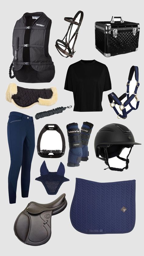 #darkblue #blue #horses #horseridingfit #horserindingoutfit #équitation Horse Gear English, Horse Outfits, Horse Riding Gear, Riding Outfits, Horse Gear, Blue Horse, Riding Gear, Equestrian Outfits, Riding Outfit