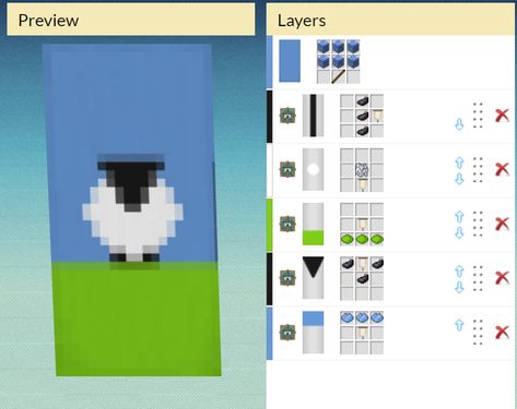 Unlike the other sheep banners requiring Creeper Heads, this one only needs dyes. Cute Animal Banners Minecraft, Sheep Banner Minecraft, Minecraft Banner Patterns Step By Step, Cute Mc Banners, Penguin Banner Minecraft, Minecraft Banner Designs Snout, Minecraft Deer Head, Cow Banner Minecraft, Animal Banners Minecraft