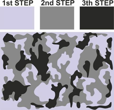 #M CAMOUFLAGE CAMO Pattern Airbrush Stencil Vehicle Bike Army Tank Arm Arming - $10.29. #M CAMOUFLAGE STENCIL DescriptionStencil Material: 100% Genuine MylarStencil Thickness: 190 micron (approx. 0.2mm)Stencil Size: 29.7cm x 21cm / 11.69" x 8.27"Design size: 26.5cm x 18.5cm / 10.43" x 7.28"*Note: 1 Inch = 2.54 cm, 1 Feet = 30.48 cm, 1 Feet = 12 Inch (Before you buy or bidding stencil, please read carefully:*the material and thickness of the stencil, *the size of the stencil, *the size of the des Camo Spray Paint, Camo Stencil, Old English Alphabet, Army Tank, Painted Vinyl, Stencil Material, Wall Art Crafts, Camo Patterns, Stencil Pattern