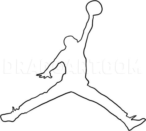 How To Draw Michael Jordan, Step by Step, Drawing Guide, by Dawn | dragoart.com Jordan Sign Tattoo, Easy Jordan Drawing, How To Draw Jordan 1 Step By Step, Jordan 4 Drawing Easy, Jordan Logo Drawing, Michael Jordan Drawing Easy, Air Jordan Drawing Easy, Nike Jordan Drawing, Nike Drawings