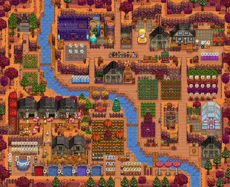 Stardew Valley Mining Farm Layout, Stardew Valley Farm Layout Mountain, Stardew Hilltop Farm Layout, Hilltop Farm Stardew Valley Layout, Hilltop Farm Layout, Hilltop Farm Stardew Valley, Stardew Valley Farm Layout Hilltop, Stardew Valley Hilltop Farm Layout, Stardew Inspiration