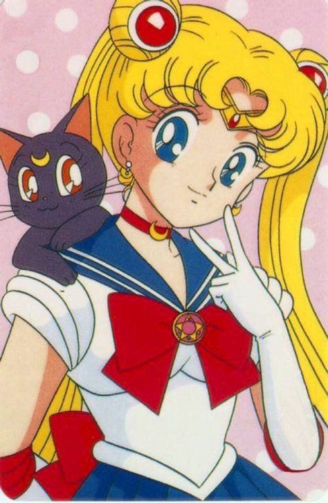 Black, Anime, An Anime, Anime Character, Sailor Moon, Moon