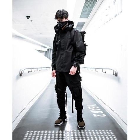 Techwear Guy, Techwear Summer, Sale Aesthetic, Urban Techwear, Techwear Men, Black Techwear, Techwear Aesthetic, Jacket Aesthetic, Futuristic Elements