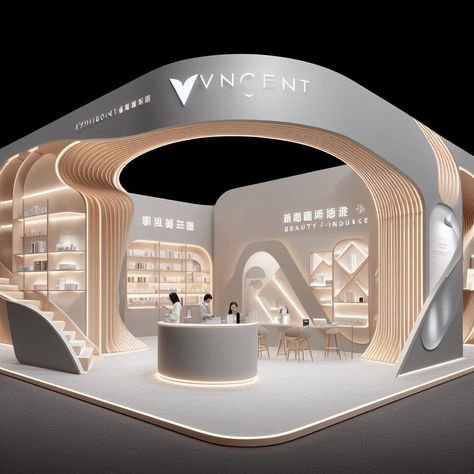 AI exhibition stand design renderings on Behance Logos, Creative Booth Design Exhibition Stands, Booth Design Exhibition Stands, Creative Booth Design, Booth Design Exhibition, Creative Booths, Design Exhibition, Exhibition Stands, Shoe Design Sketches