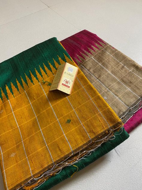 Pure dupion Pure Raw silk saree Blue Blouse Designs, Cotton Sarees Handloom, Dupion Silk Saree, Flower Pattern Drawing, Blouses Designs, Blouse Designs Catalogue, Silk Sarees With Price, Elegant Fashion Wear, Raw Silk Saree