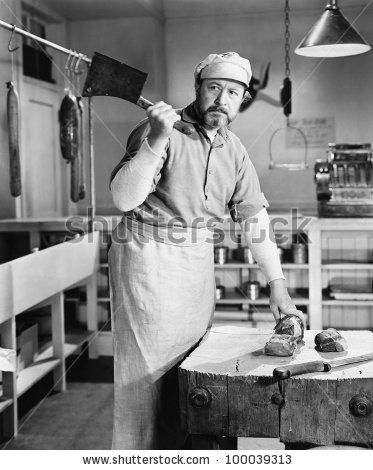 Meat Butcher, Meat Store, Chef Wear, Butcher Shop, Best Stocks, Photo Vintage, Photo Print, Old Pictures, Aesthetic Photo