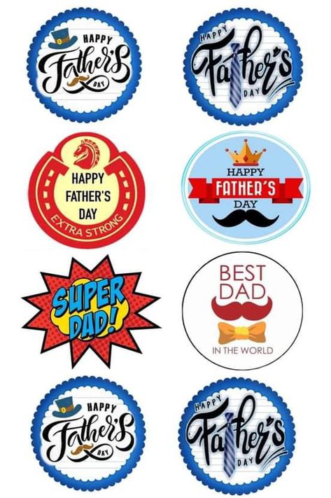 Father Day Cake Topper Printable, Fathers Day Toppers Printables, Fathers Day Cake Toppers Free Printable, Father's Day Cake Topper Printable, Happy Fathers Day Cake Topper Printable, Happy Fathers Day Topper, Fathers Day Topper, Happy Fathers Day Cake Topper, Father's Day Cake Topper