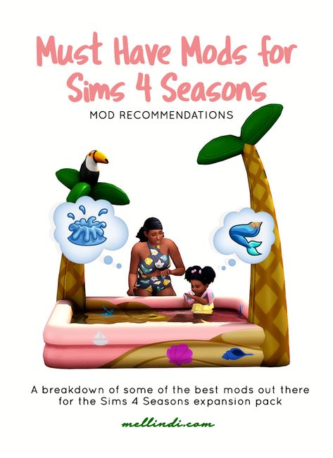 Sims 4 Seasons Mod, Sims 4 Mods And Cc, Sims 4 Seasons Cc, Sims 4 Gameplay Ideas, Sims 4 Cc Mods Gameplay, Sims 4 Mods Gameplay, The Sims 4 Seasons, Mods For Sims 4, Mm Furniture