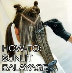 Balayage Diy Balayage, Balayage Hair Tutorial, Baylage Hair, Hair Colouring, Balayage Technique, Hair Color Formulas, Hair Techniques, Hair Color Techniques, Haircut And Color