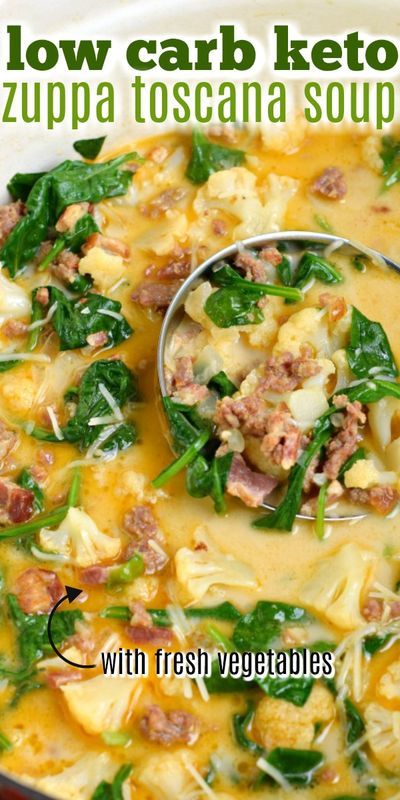 Keto Zuppa Toscana Soup, Keto Zuppa Toscana, Keto Zuppa, Zuppa Toscana Soup, Low Carb Soup Recipes, Low Calorie Soup, Toscana Soup, Boiled Egg Diet Plan, Recetas Keto