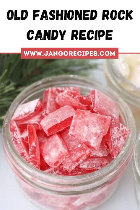 In this blog, I will share with you a Old Fashioned Rock Candy Recipe that is extremely delicious. Lorann Hard Candy Recipe, Cinnamon Rock Candy Recipe, Homemade Sweets Recipes, Christmas Rock Candy, Homemade Rock Candy, Rock Candy Recipe, Old Fashioned Christmas Candy, Make Rock Candy, Easy Christmas Candy Recipes