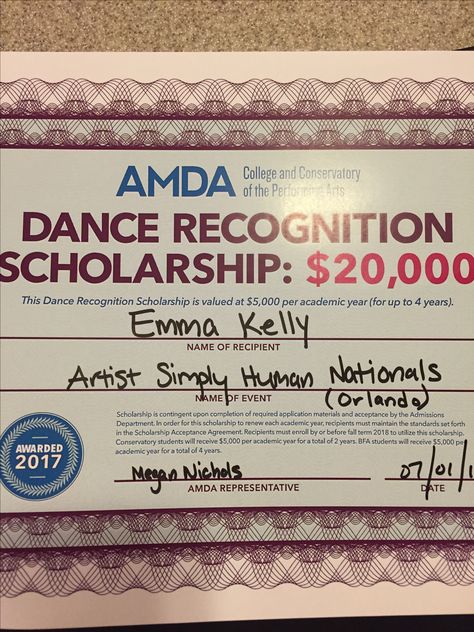 AMDA $20,000 scholarship to cap off a great competitive dance career Scholarship Manifestation, Dance Scholarships, Amda College, Scholarship Aesthetic, Dance Career, Dance Pic, Competitive Dance, Dance Convention, Dance Awards