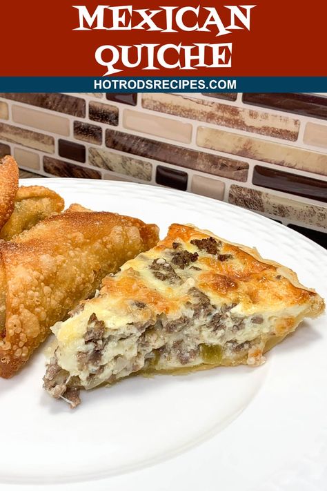 Recipes With Monterey Jack Cheese, Mexican Quiche Recipes, Monterey Jack Cheese Recipes, Mexican Quiche, Mac Recipes, Gourmet Mac And Cheese, Brunch Quiche, Comforting Casseroles, Delicious Quiche