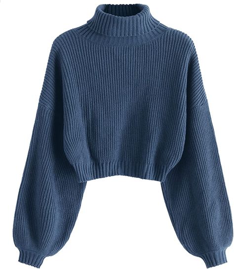 100% Acrylic
Imported
Pull On closure
Fabric: Made of soft knitted fabric, stretchy and comfy to wear. Crop knit sweater perfect for spring, fall and winter
Size: S-US 4, M-US 6, L-US 8, XL-US 10.Please refer to our size detail in description before ordering
Features: With the mock neck and turtleneck design, and the long lantern sleeves to bring an adorable defined profile, this pullover sweater is a great way to update your knitwear collection Lantern Sleeve Sweater, Loose Fit Sweater, Cropped Knit Sweater, Cropped Pullover, Blue Vests, Womens Turtleneck, Home Sport, Pullover Sweater Women, Knit Pullover