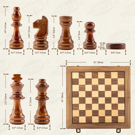 Wooden Chess Game, MBUAFYA Large Chess Board Tournament 30 cm High Quality Portable 2-in-1 Chess Game Lady Board Game Magnetic Foldable Travel Chess Game for Adults Children: Amazon.de: Toys Tre Kunst, Luxury Chess Sets, Game For Adults, Wooden Chess Pieces, Wooden Chess Board, Wood Chess, Wooden Games, Art Stand, Wooden Chess