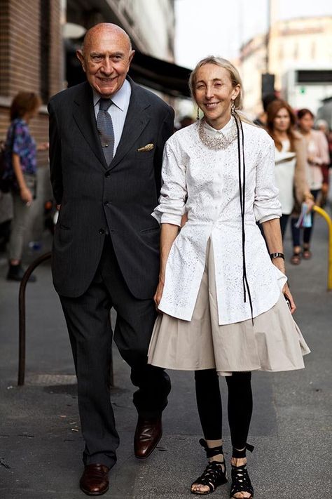 Carla-Sozzani_3 Carla Sozzani, Stylish Couples, The Sartorialist, Stylish Couple, Advanced Style, Ageless Style, Ageless Beauty, Fashion Couple, Style Moderne