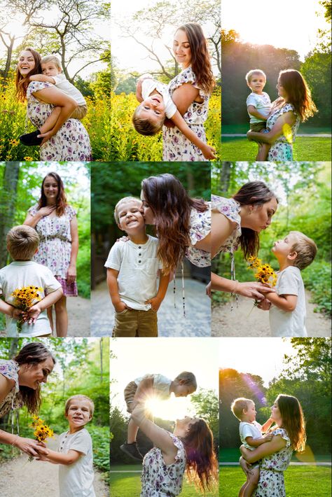 Mom And Son Selfie Ideas, Diy Mom And Son Photos, Mom Son Photo Ideas, Mom And Son Birthday Photo Ideas, Mother’s Day Family Pictures, Mom And Son Sunset Photoshoot, Sunflower Sibling Photoshoot, Photoshoot Ideas Mother And Son, Mommy And Son Pictures Photo Ideas