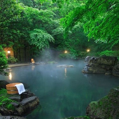 Japan Travel, Onsen Japan, Onsen Ryokan, Japanese Onsen, Japanese Hot Springs, Japanese Bath, Japanese House, Japanese Garden, Hot Springs