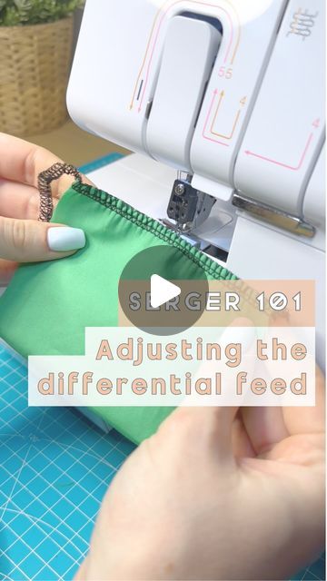 Over Locker Sewing Tips, Sewing Stretchy Fabric Tips, Easy Chicken Nugget Recipes, Overlocker Projects, Nugget Recipes, Serger Tips, Chicken Nugget Recipes, Overlock Machine, Serger Sewing