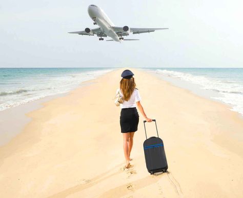 Staff in the travel industry benefit from amazing staff travel deals all over… Become A Flight Attendant, Travel Agency Website, Couple Beach Pictures, Plane Photography, Space Phone Wallpaper, Airplane Photography, Flight Attendant Life, Flight Crew, Blackpink Poster