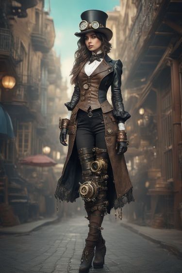 Industrial Revolution Fashion, Victorian Steampunk Fashion, Steampunk Outfits Women, Steampunk Fashion Women, Steampunk Halloween Costumes, Steampunk Mechanic, Steampunk Witch, Steampunk Items, Mode Steampunk