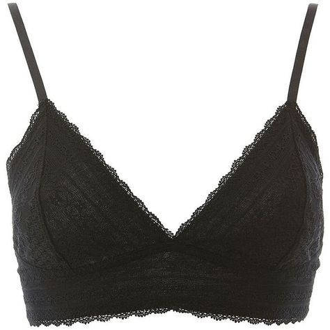 Charlotte Russe Lace Convertible Triangle Bralette ($11) ❤ liked on Polyvore featuring intimates, bras, black, strappy lace bra, triangle bras, lace strap bra, lace bralette bra and convertible bra Black Lace Bras, Triangle Bras, Lacy Bras, Bras Black, Multiway Bra, Lacy Bra, Strap Bra, Adjustable Bra, Bra Strap