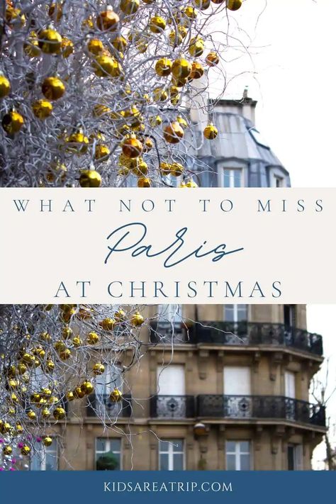 If you have ever considered spending Christmas in Paris, we think you should! Here are some of the best events throughout the city and what you don't want to miss if you're in Paris at Christmas. - Kids Are A Trip |Christmas markets| Paris Christmas markets| Paris at Christmastime| Paris Christmas tree| Paris Christmas decorations Natal, Paris For Christmas, Paris At Christmas Time, Paris Christmas Market, Paris At Christmas, Parisian Christmas, Best European Christmas Markets, Paris Trip Planning, Paris Places