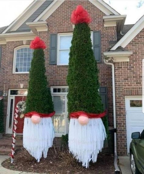 50+ Festive DIY Christmas Tree Gnomes that Could Also Work for a Grinch Theme | HubPages Christmas Tree Gnomes, Tree Gnomes, Outside Christmas Decorations, Holiday Activities For Kids, Flocked Christmas Trees Decorated, Minimalist Christmas Tree, Diy Tree, Christmas Float Ideas, Pencil Christmas Tree