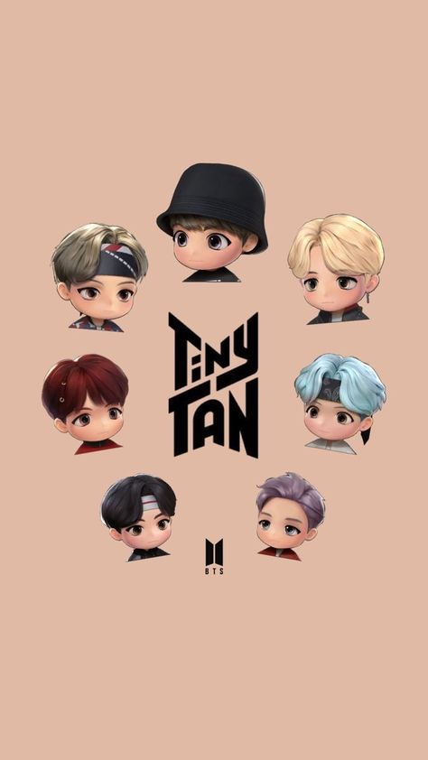 Bts Tiny Tan, Bts Emoji, Tiny Tan, Bts Name, Bts Army Logo, Bts Group Picture, Bts Backgrounds, Bts Aesthetic Wallpaper For Phone, Bts Wallpaper Lyrics