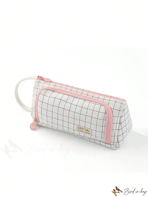 BirdinBag - Spacious College Pencil Case: Organize Your Stationery in Style and Simplicity College Pencil Case, Pencil Case Essential, Pencil Case Pouch, Cute Pencil Case, Stationery Storage, Best Pens, Writing Numbers, School Stationery, Pen Case